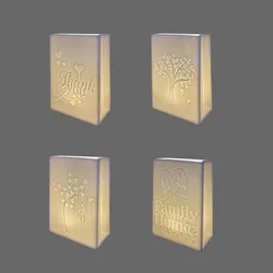 2021spring New Design porcelain flower pot with LED light ceramic design home decoration