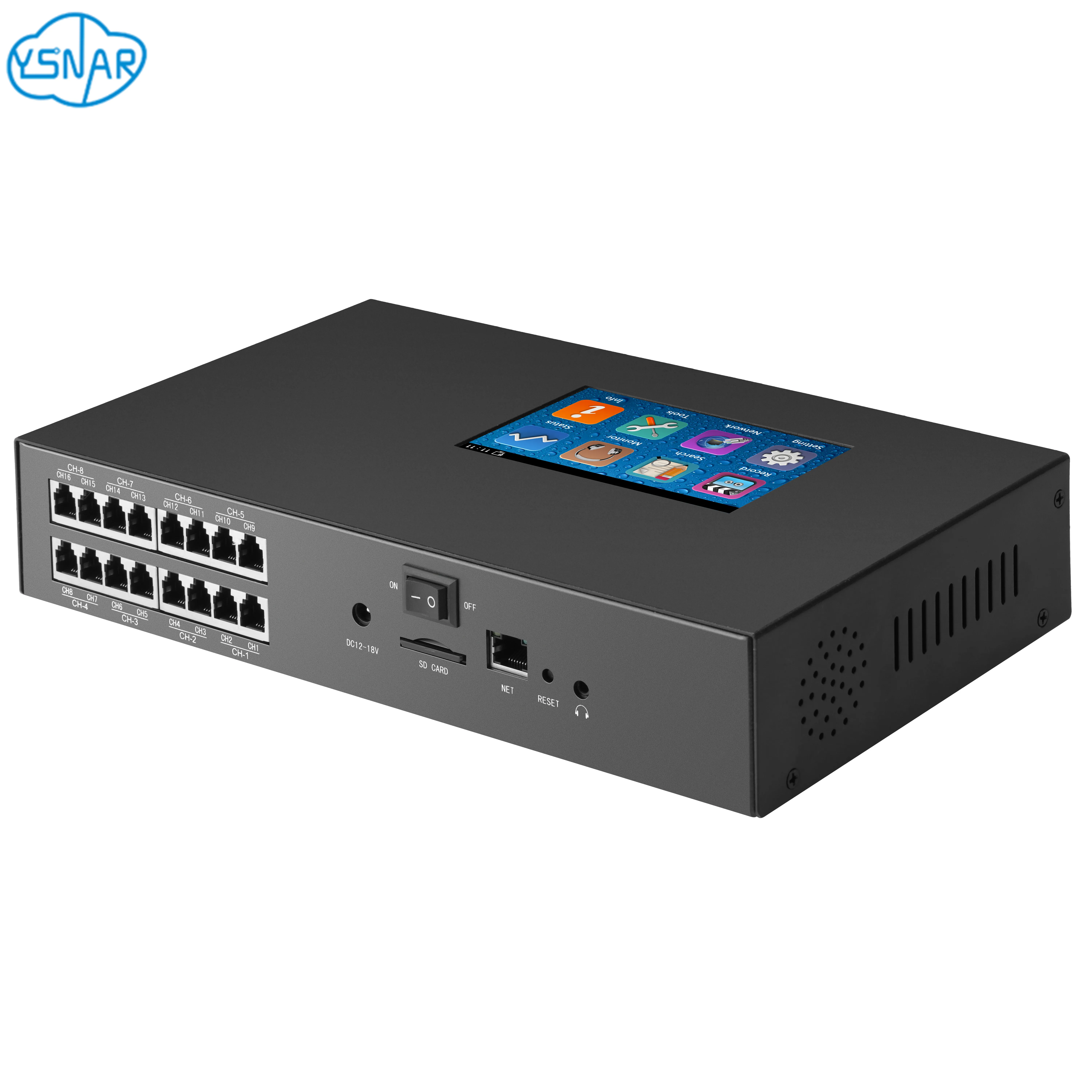 4 Ports Multi-ports Telephone Recorder Cloud Standalone Message Collection Recorder  4-64 Channels  Voice Logger