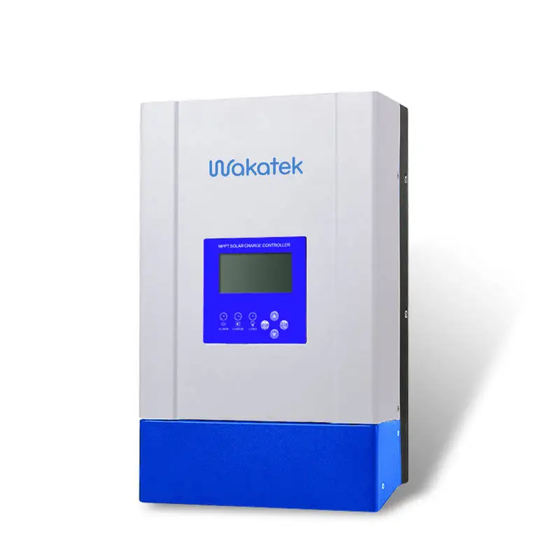 WAKATEK MPPT 60A 80A 100A Solar PV Regulators 12V 24V 36V 48V AUTO Solar Charge Controller Solar PV Battery Charger