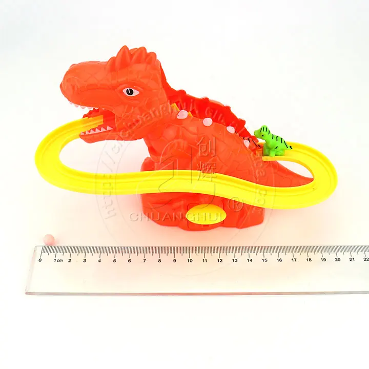 For Kids Dinosaur stair climbing track Slide board Toys with candy