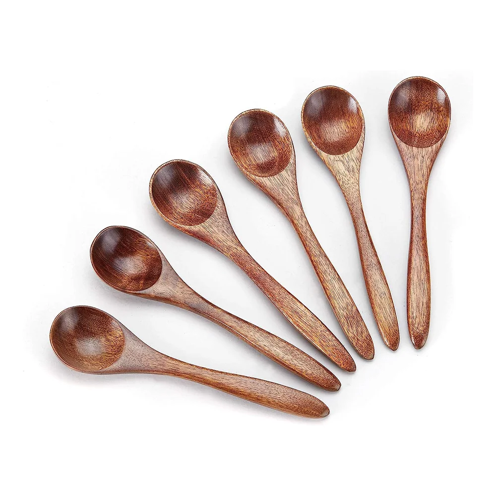 Wood Spade and Spatula Stock wooden scoop 95mm wooden Scoop