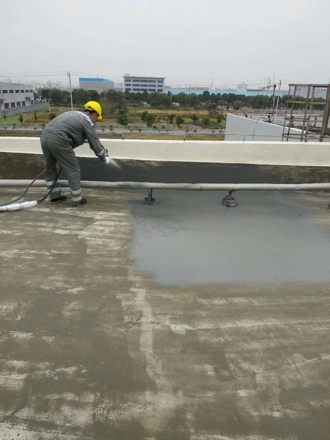 Экологичное белое водонепроницаемое силиконовое покрытие для