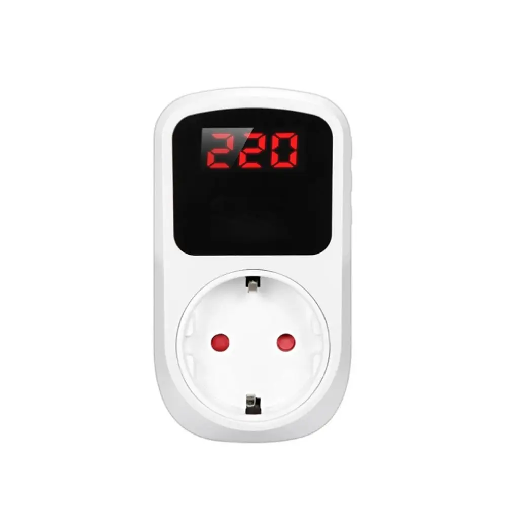 EU Plug Over And Under Voltage 220V 60Hz Over Under Adjustable Voltage Protector Refrigerator Parts