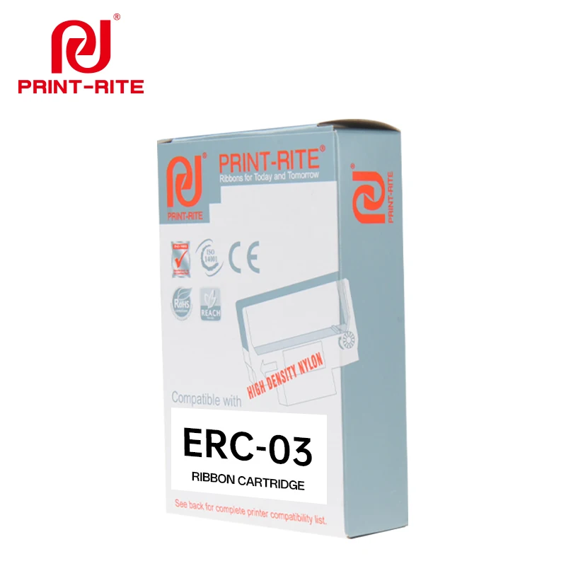 Сменный картридж для принтера Print-Rite ERC 03 совместимый с CASIO 2200 2202 2204 3202 3205 3207 3600 3604 лента