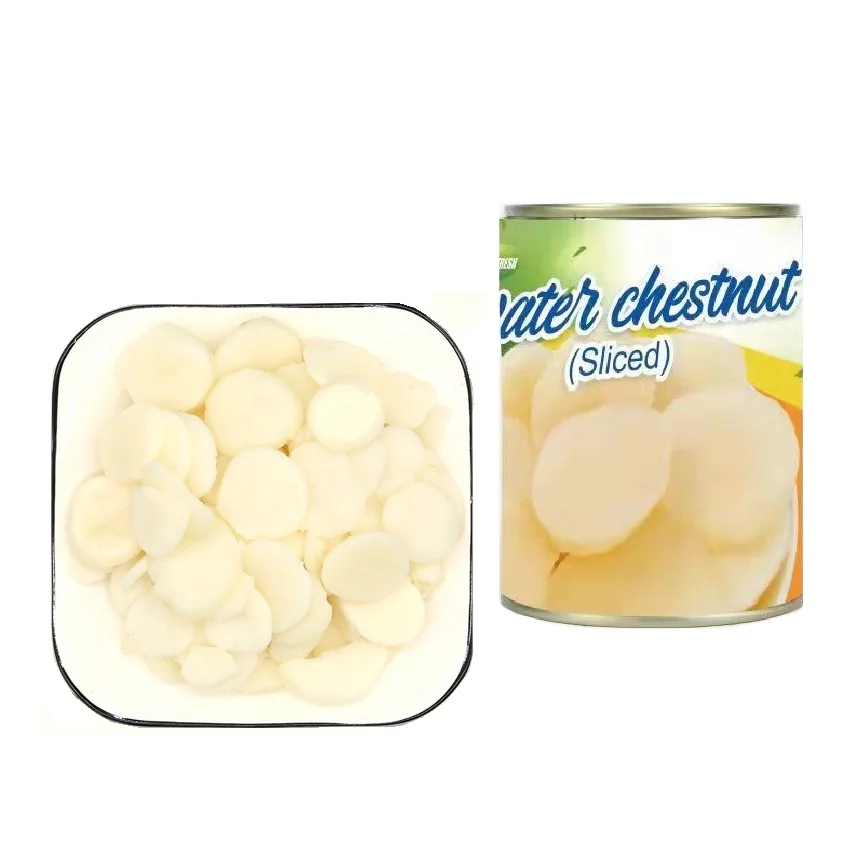 Консервированные ломтики/кубики каштана