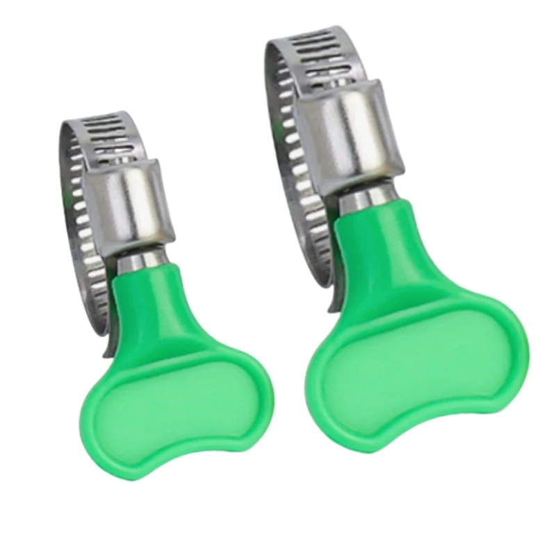 Din Stainless Steel German Type Hose Clamp 9Mm Width 304 201 German Steel Throat Hoop Clamp With A Variety Of Specifications