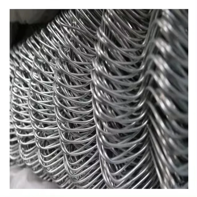 6 Gauge Heavy Duty Chain Link Fencing Galvanized Chain Link Fence Rolls