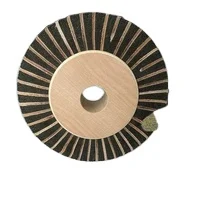 Leather  Felt Buff round brush for leather and shoe industry  giving smoother finishes to heels leather belts saddlery  B51L1