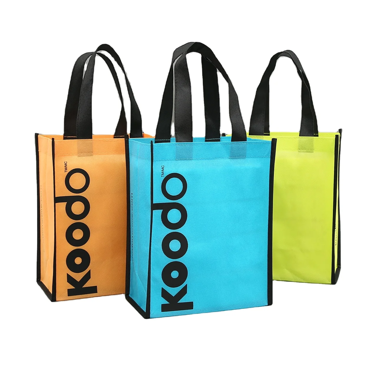 Manufacturers wholesale clothing store shopping bags advertising gift bags can be printed LOGO coated non-woven bags