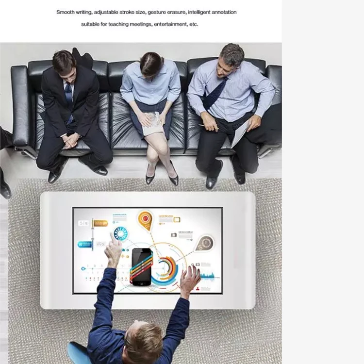 Водонепроницаемый Детский интерактивный стол с сенсорным экраном 43 дюйма игровой для детей образовательная игра плеер Android 11