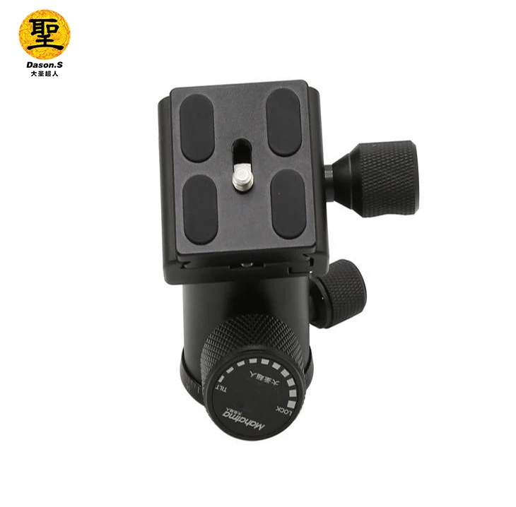 
Dason.s Panoramic Ball Head Tripod Photography For 1/4 Inch Screw Camera Camcorder And 3/8 Inch Monopod Tripod 
