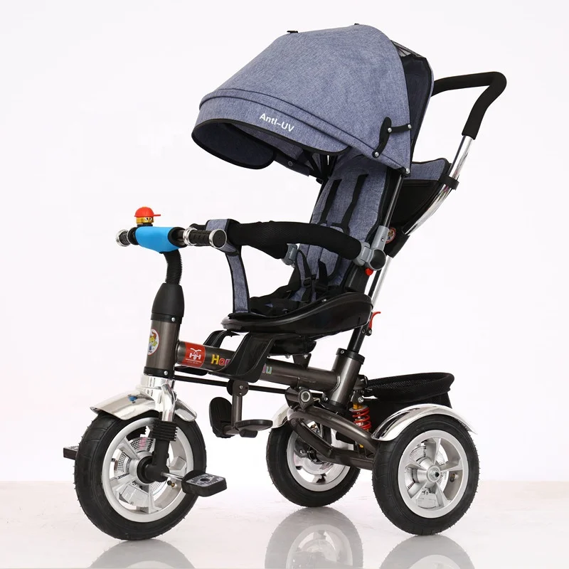 2021 baby walker tricycle 4 in 1 trike / good quality child tricycle seat/ hot sale cheap kids tricycle