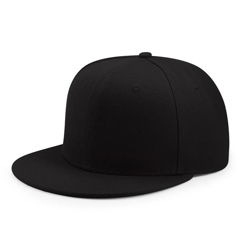 Wholesale New Classic Plain Printing Plastic 3D 5 Panel Custom Colors Embroidery Snapback Hat Cap