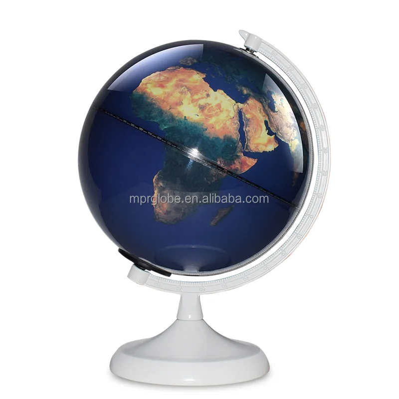 8 inch View from Space Kids Learning Educational Home Decoration Globe Earth with Clouds Globe