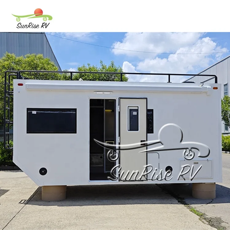 Sunrise RV expedition truck trailer travel rv truck camper expedition vehicle aluminum expedition truck camper