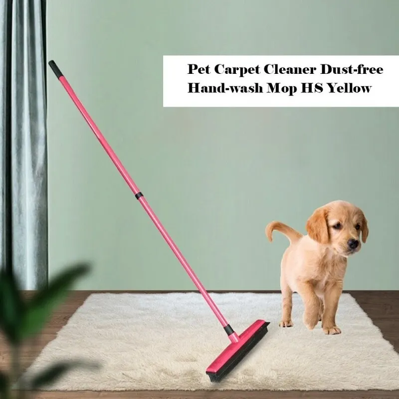 High Quality Pets Dog Hair Remover Tool Dust Cleaning Portable Magic Cleanhome Rubber Broom Sets Floor Brush For Carpet