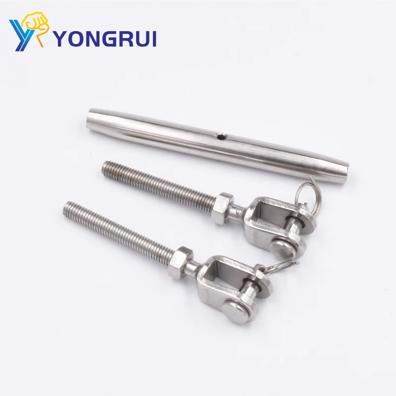 Hot Sale Sturdy 304 Stainless Steel Closed Body Cable Adjuster Steel Wire Tensioner