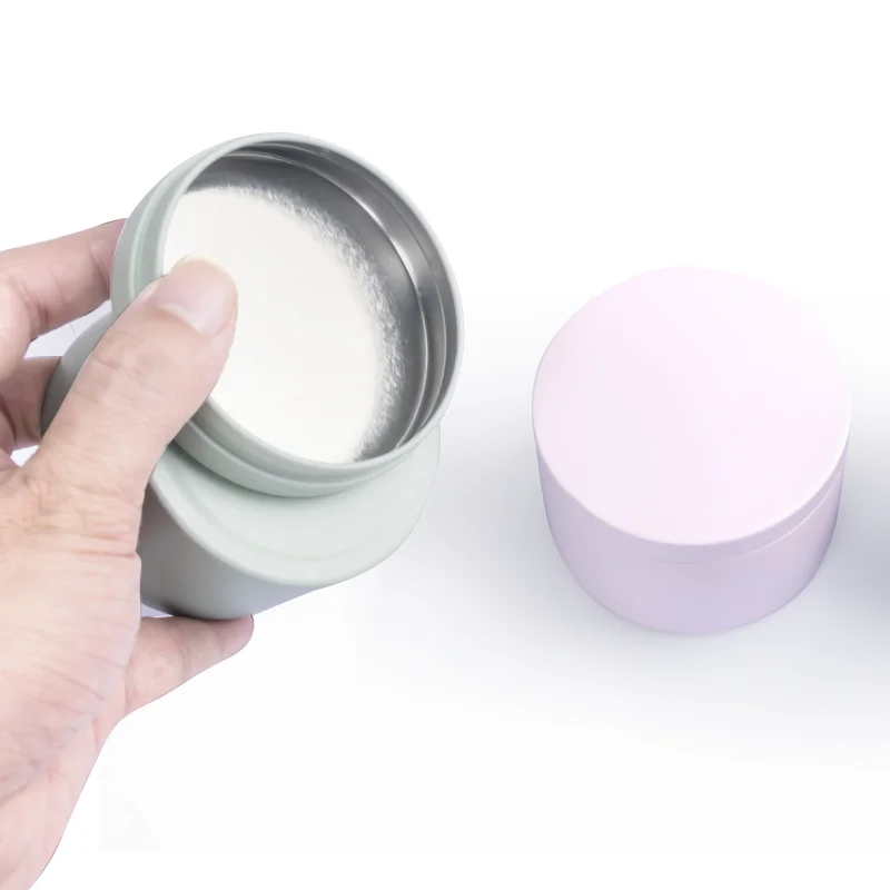 Factory Metal Tins Box For 16 Oz Candle 8Oz Black Candle Tins Can Custom Paint Tin Can For 4 Oz Candles Packaging Tinplate Case