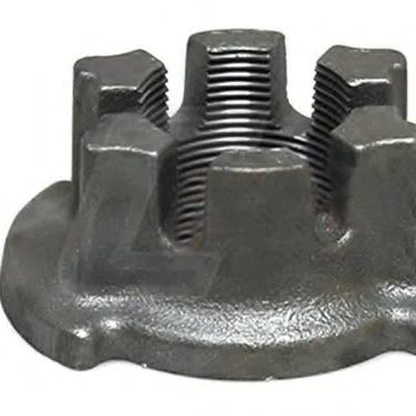 truck axle covers lug nut covers 33mm chrome hub cover kits for dump trucks for volvo Big axle nuts