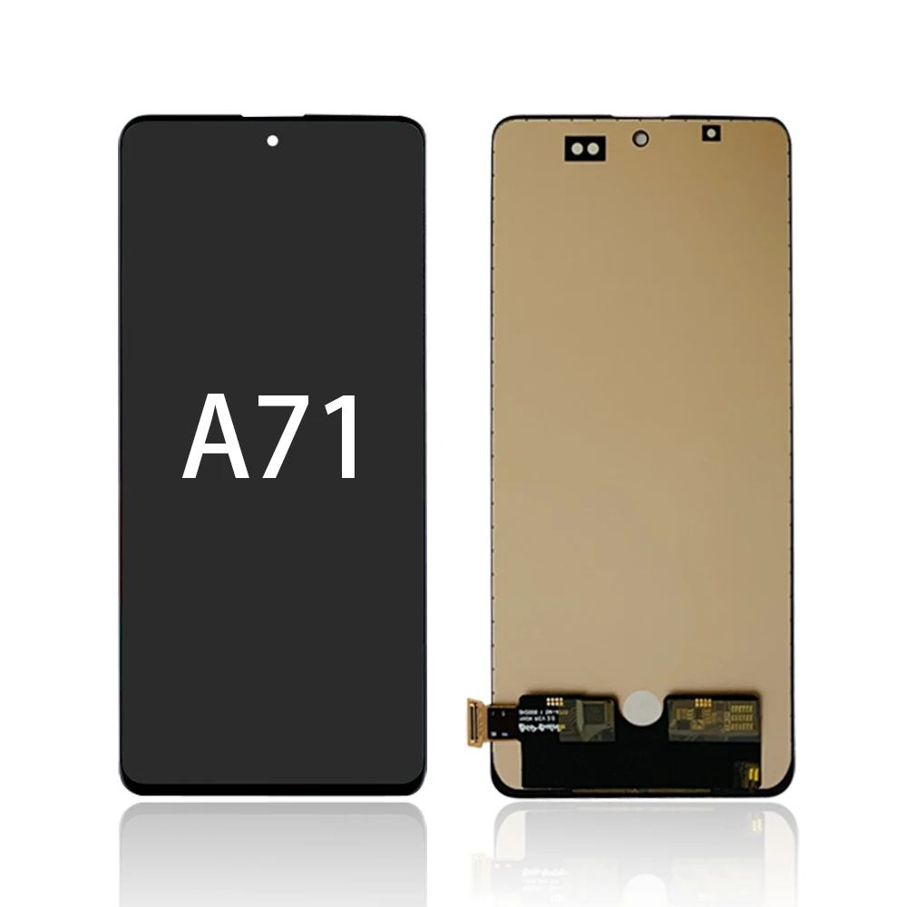 Замена для Samsung Galaxy A71 A715 A715F SM-A715F/DS сенсорный экран полный комплект аналого-цифрового преобразователя ЖК-дисплей в сборе с