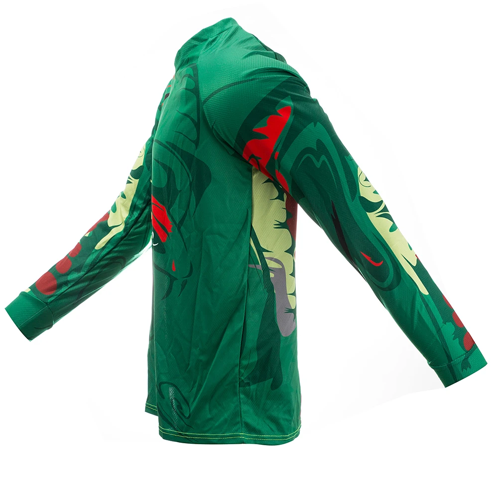 Long Sleeve DH BMX Motocross Bike Mountain T-shirts DH MTB Shirt Motorcycle Clothing Downhill Cycling Clothes