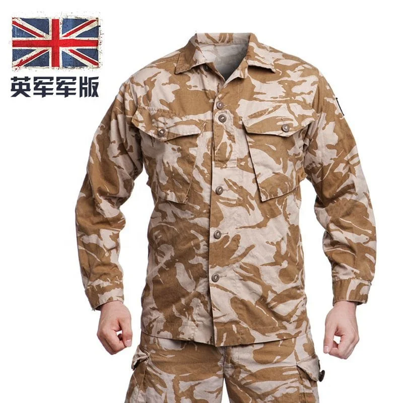 wholesale OEM Original British S95 combat Tactical Desert Camouflage parka smock windproof MTP DPM Jackets