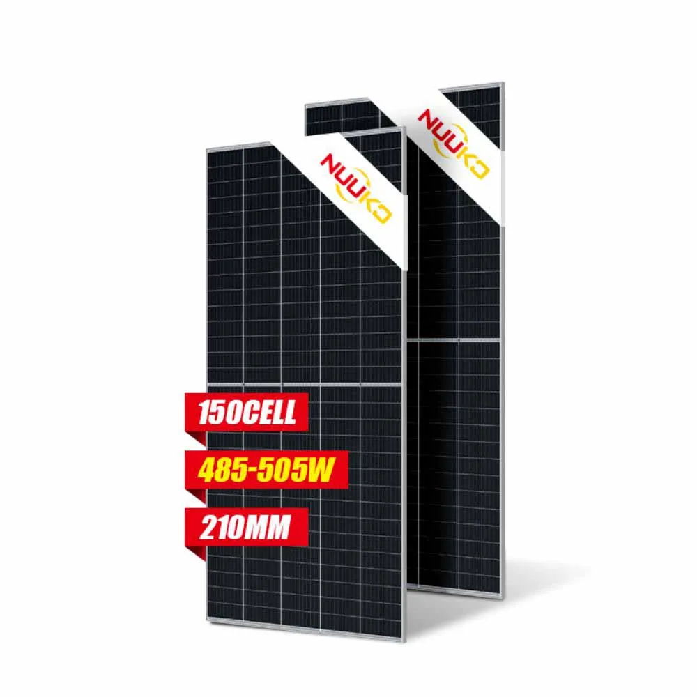 Nuuko 495W 500W 505W Half Cell 210Mmsolar Panel P-Type Panels for Energy System Use Solar Power 6Kw on Grid