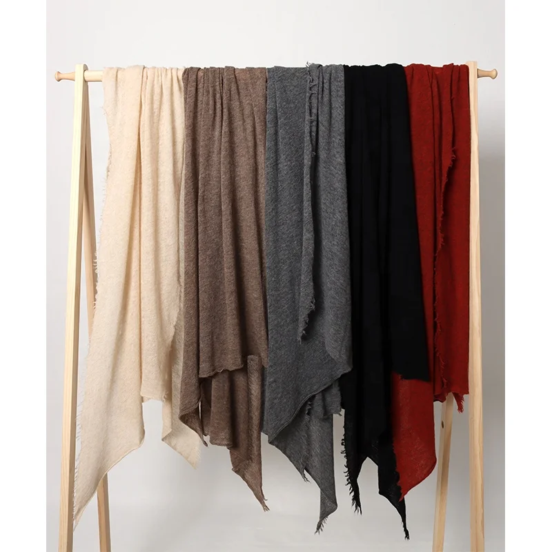 Best selling factory wholesale autumn winter fashion premium cashmere scarf women knitted