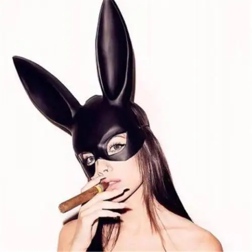 
Sexy Bunny Mask Rabbit Ears Mask for birthday party easter halloween costume 