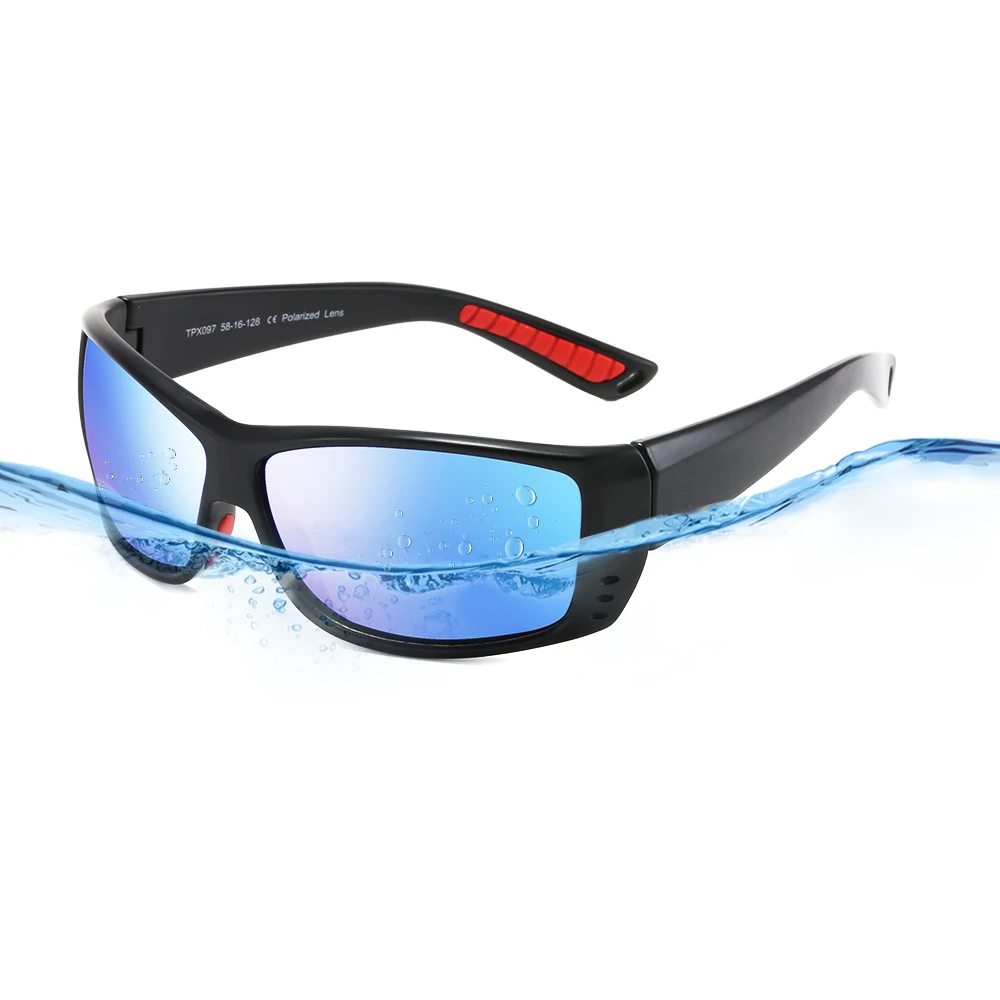 Floating Polarized Sunglasses TPX Frame Polarized Fishing Sunglasses Floating for Water Sports