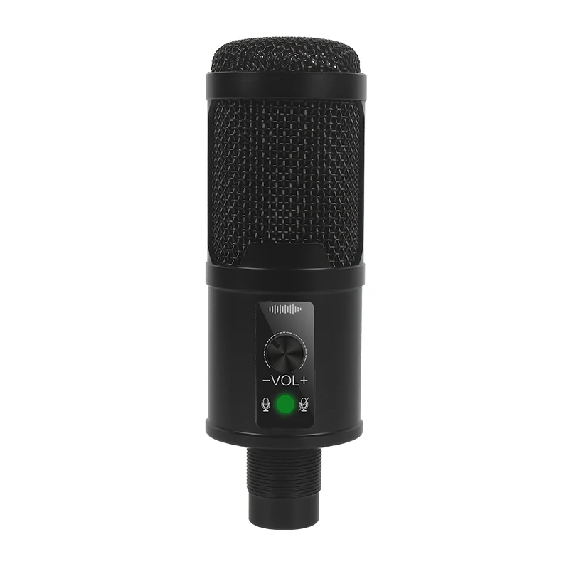 Camera Wired Microphone USB Studio Recording Microphone Computer Podcast Mic for PC, PS4, Mac with standard set