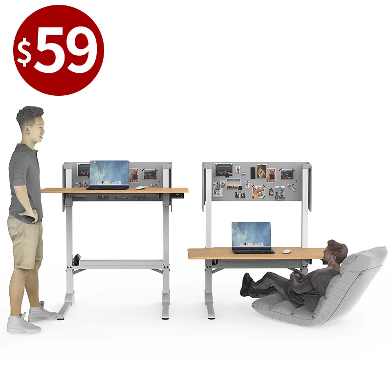 Электрический регулируемый стол с регулируемой высотой, стоячий компьютерный стол для офиса