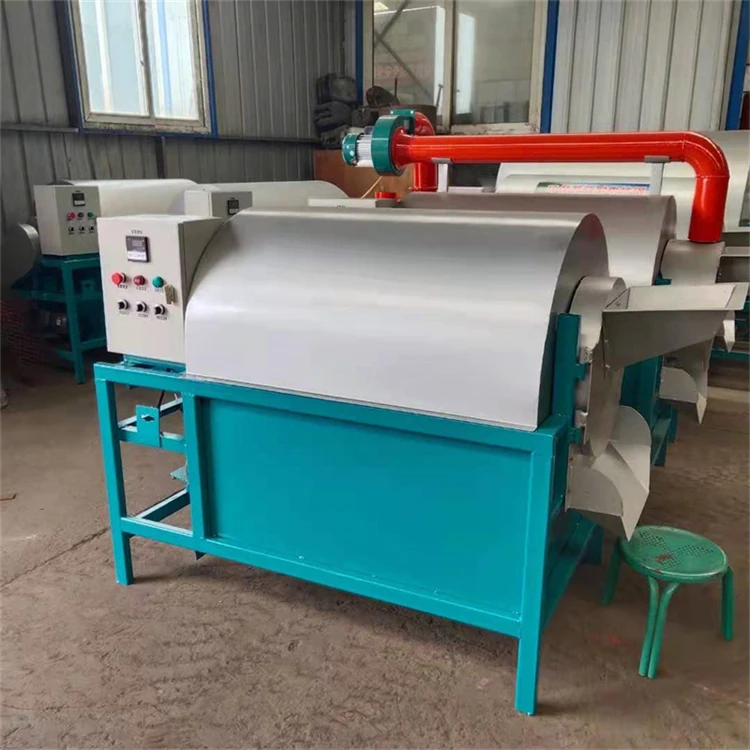 Automatic flower seeds cocoa roaster nut roasting machine