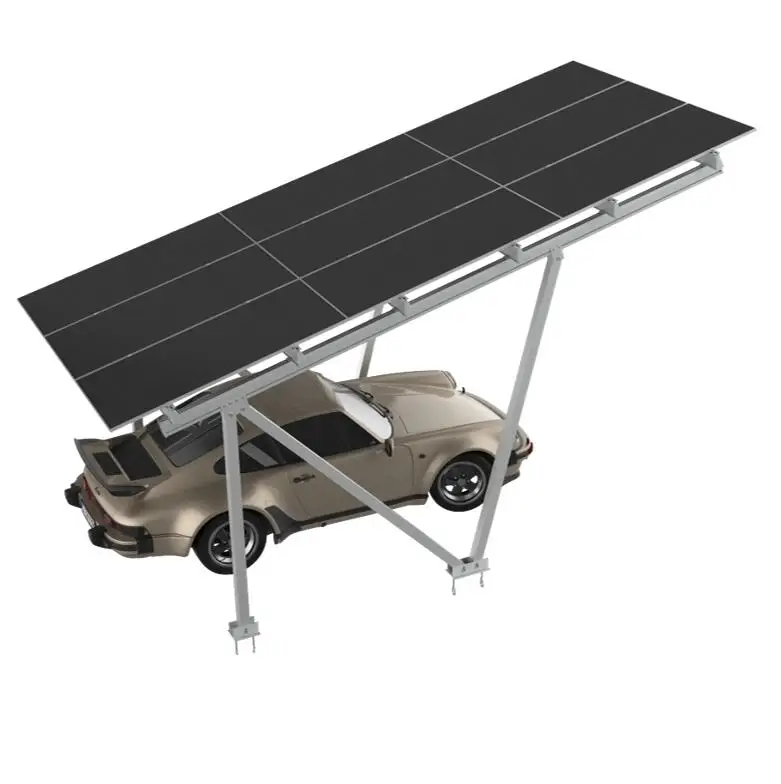 Tripsolar aluminum solar carport for residential commerical solar panel roof racking mounting frame brackets system