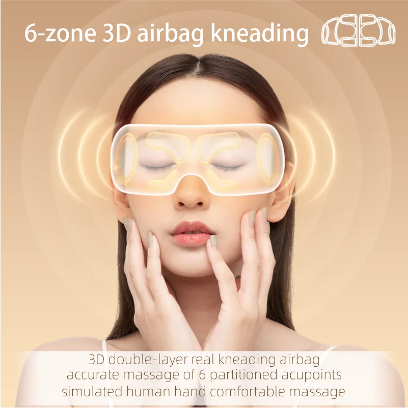 Wireless Massager Eye Tool Sleep Quality Smart Pain Relief Digital Eye Massager Apparatus Machine