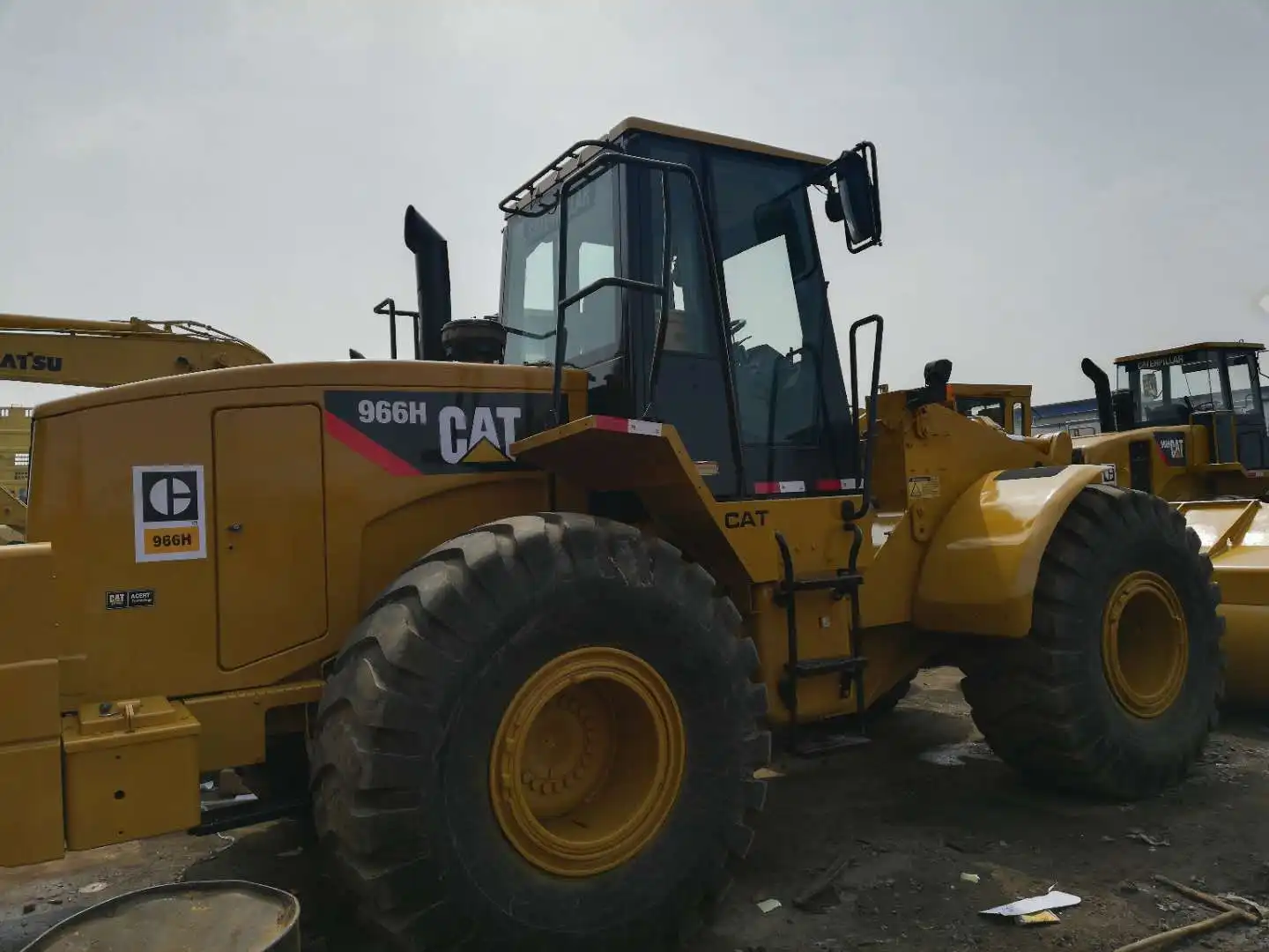 Used caterpillar/Second Hand CAT 966h/966f2/966g/936e wheel loaders sale