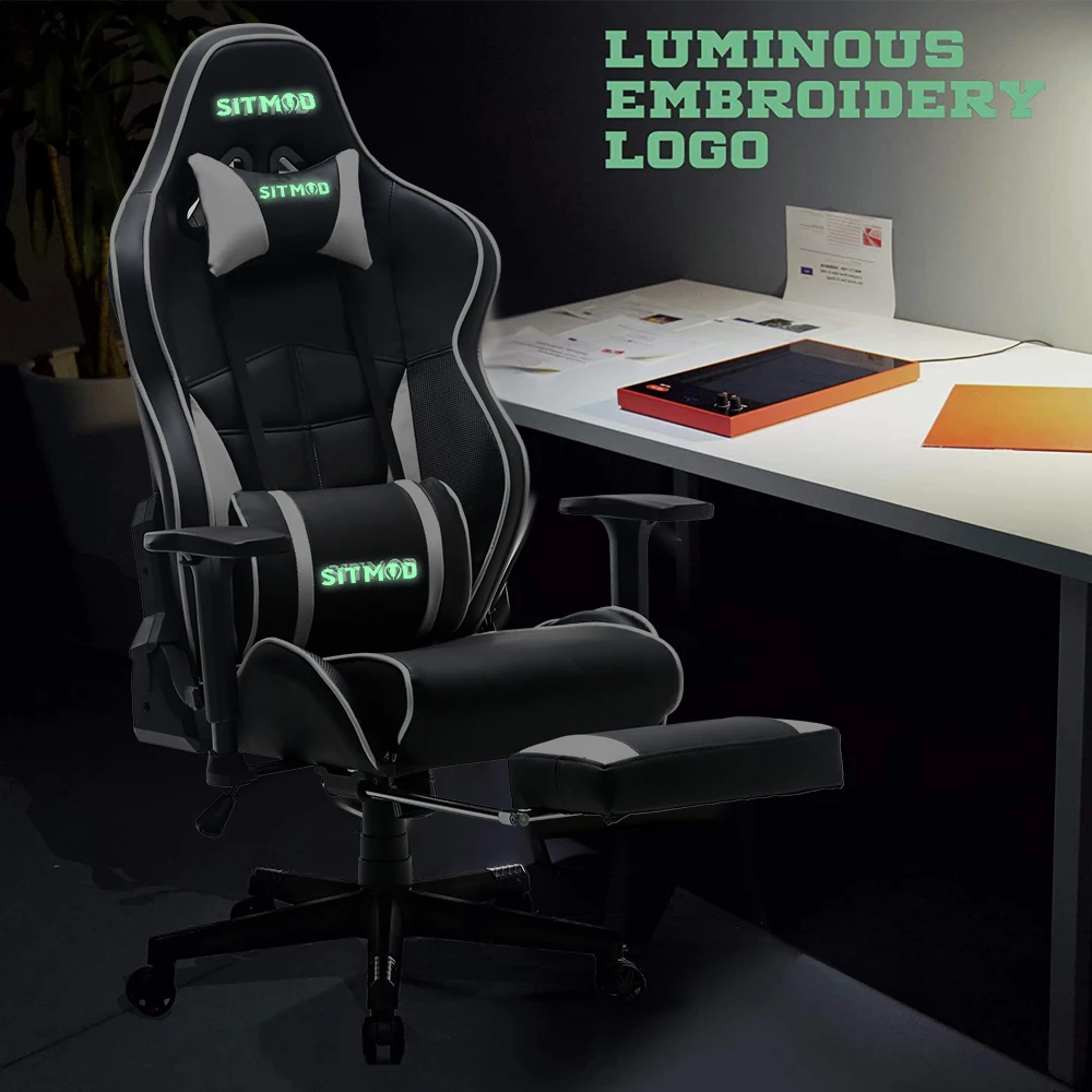 Hign Quality OEM/ODM Ergonomic PC Gaming Swivel Silla Gamer Computer Office Furniture Racing Video Game Rocker Gaming Chair