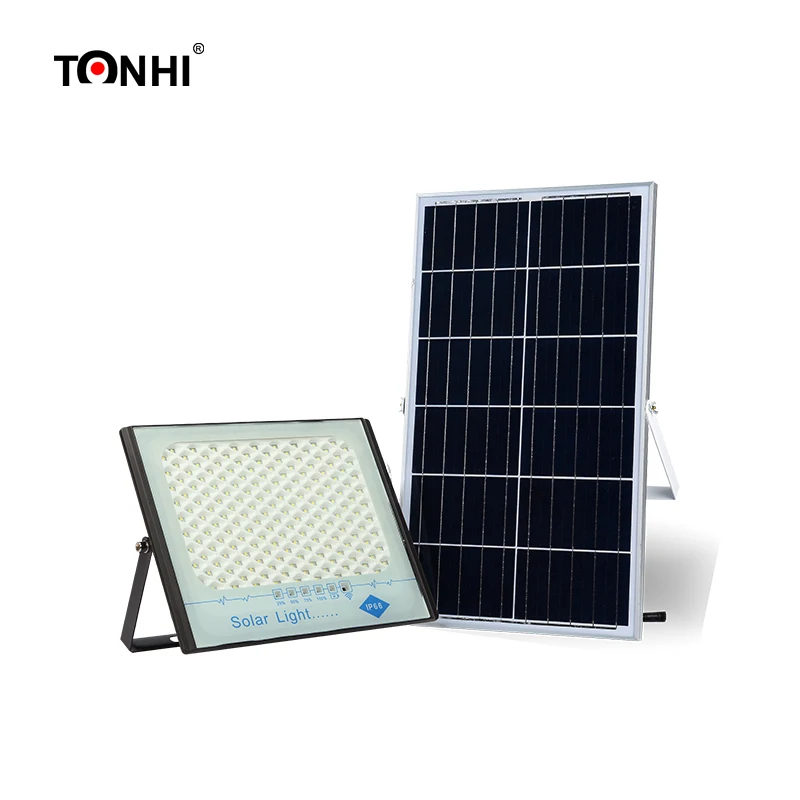 High Efficiency Super Bright IP66 Waterproof 25W 50W 100W 200W 300W Outdoor Led Solar Panel Flood Lights