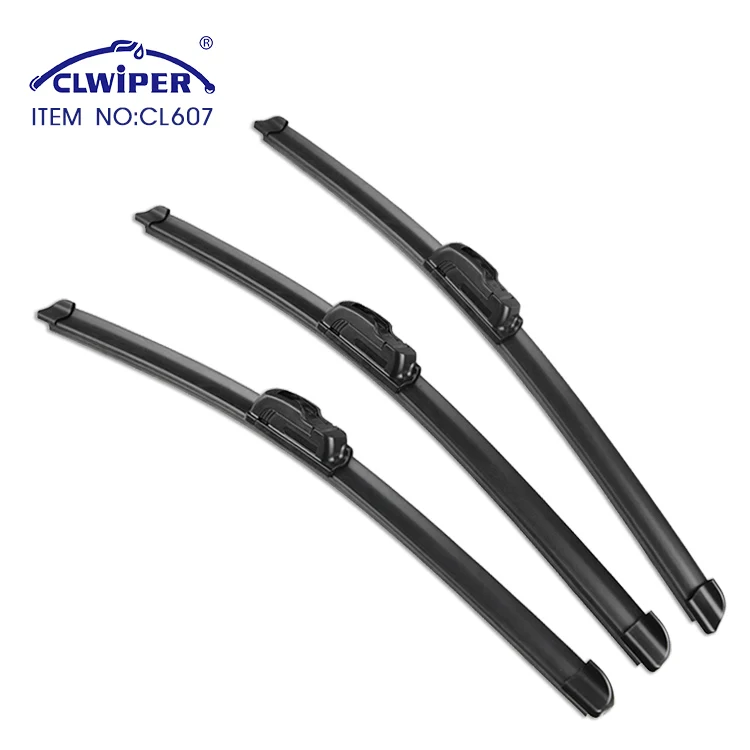 CLWIPER CL607 автомобильный Бескаркасный мягкий стеклоочиститель с размером 12-28 дюймов Щетка