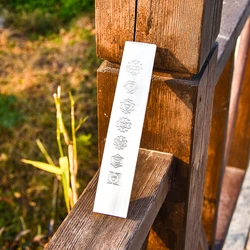 High Quality Feng Shui Crafts Crystal Slice Seven Chakra Slab Selenite Plate