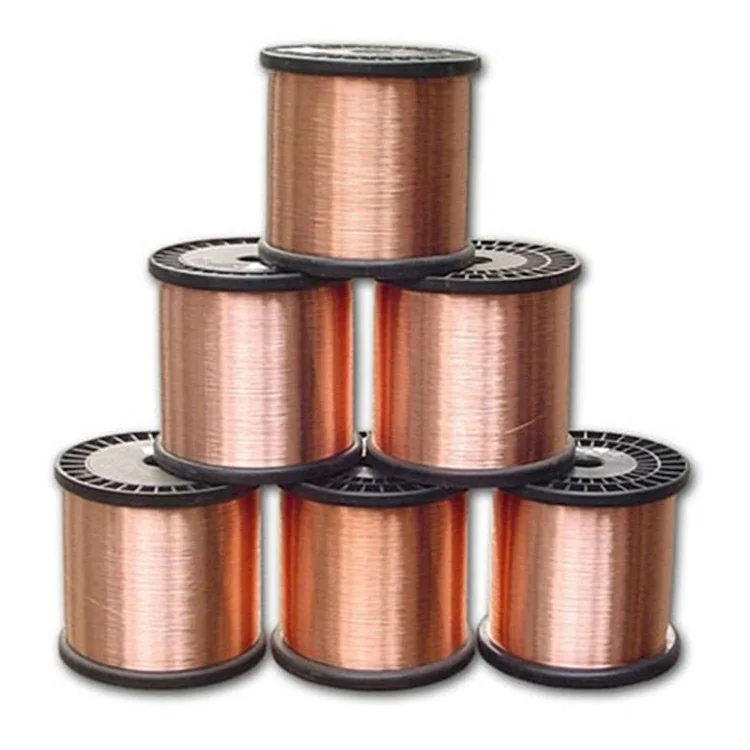 Manufacturer  0.115mm 0.12mm 0.2mm Material Copper Clad Aluminum Wire for Power Cable Conductor