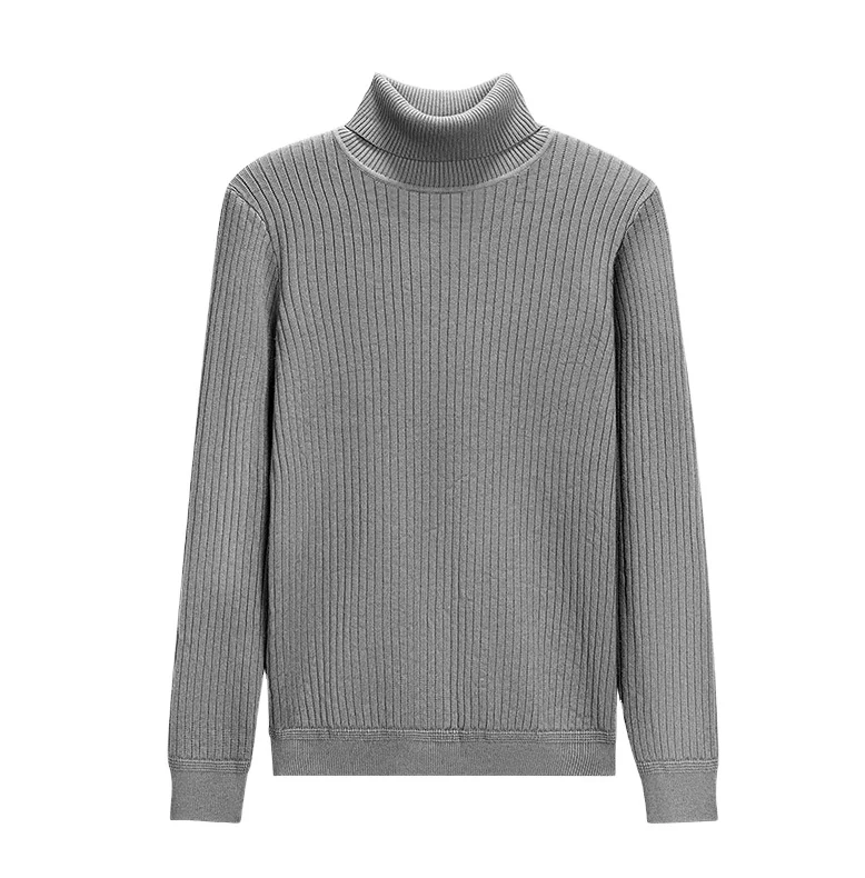 New Arrival Dongguan Knitted Sweater Turtleneck Mens Sweaters High Neck Long Sleeve bottoming Knitwear Male Knit Jumper