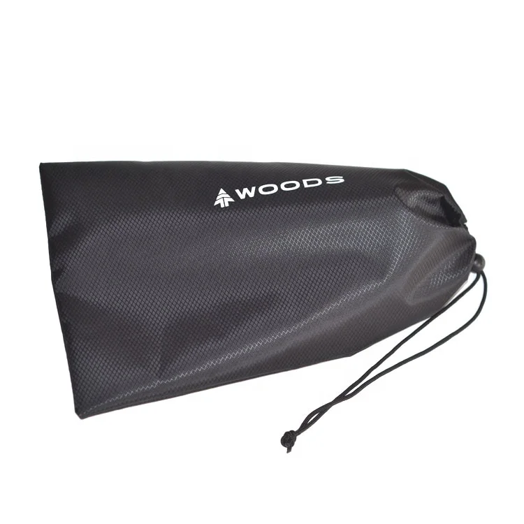 Strong Nylon 420D polyester pattern drawstring waterproof toll packing bag