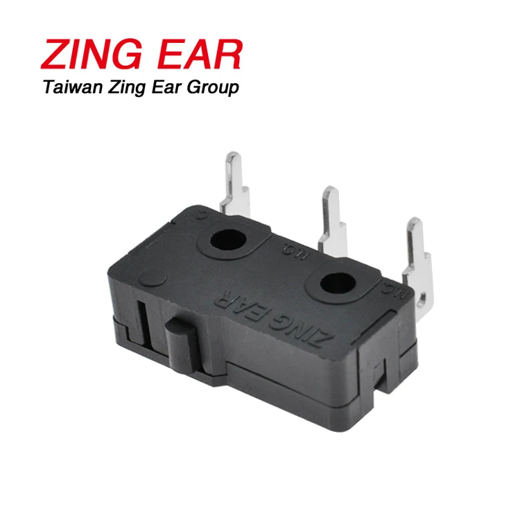25T125 5E4 5A 125/250VAC 30VDC 1mm Travel 3 Pin PCB Snap Action Limi Tact Mini Right Angle Micro Switch