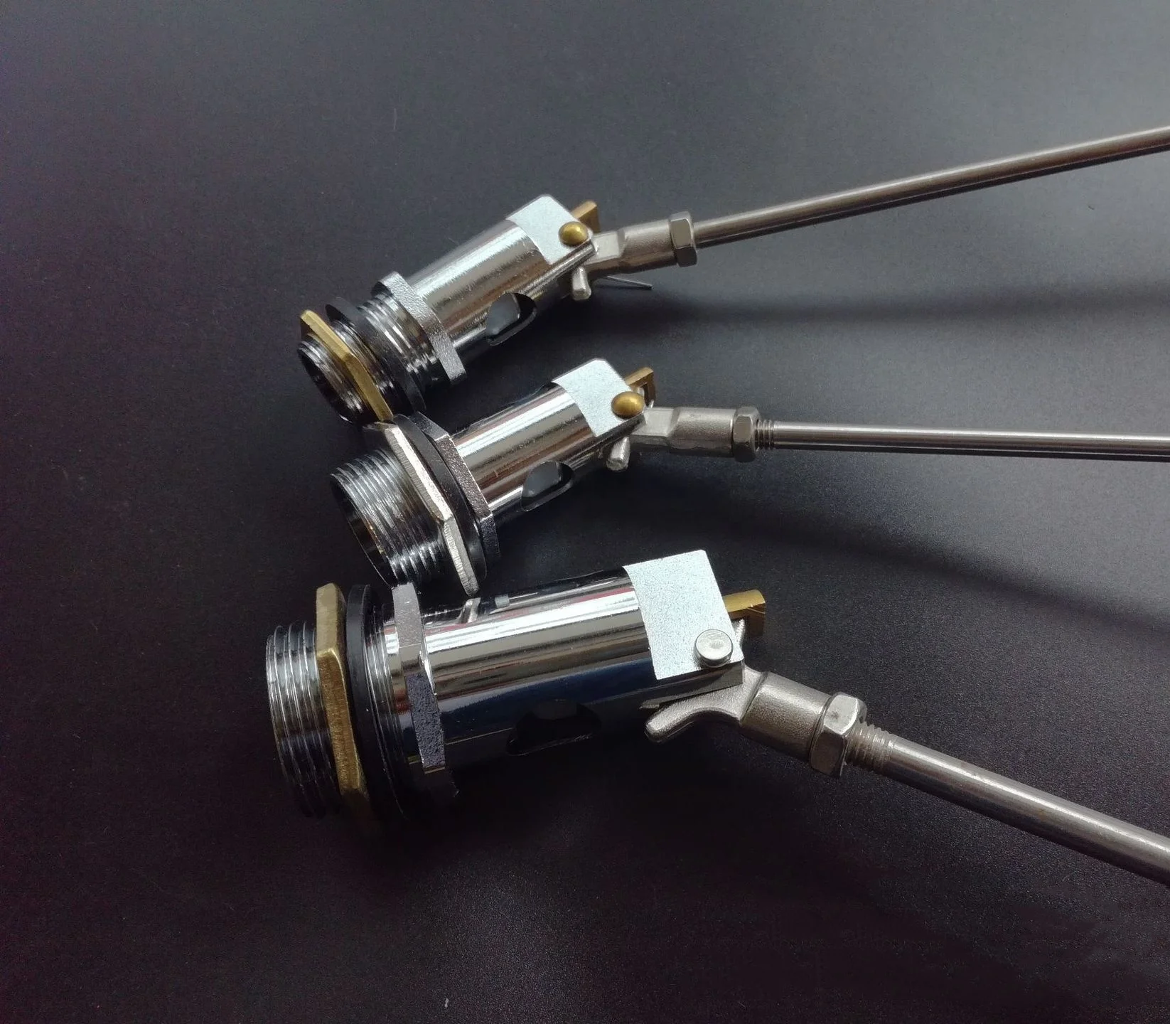 chrome or nickel plating Brass  body float valve with stainless steel rod & ball water level control for water tank