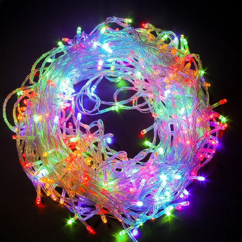 Christmas Lights Waterproof LED String Fairy Light 10m 20m 30m 50m Wedding Party Xmas Holiday Led Fairy Holiday Outdoor Light