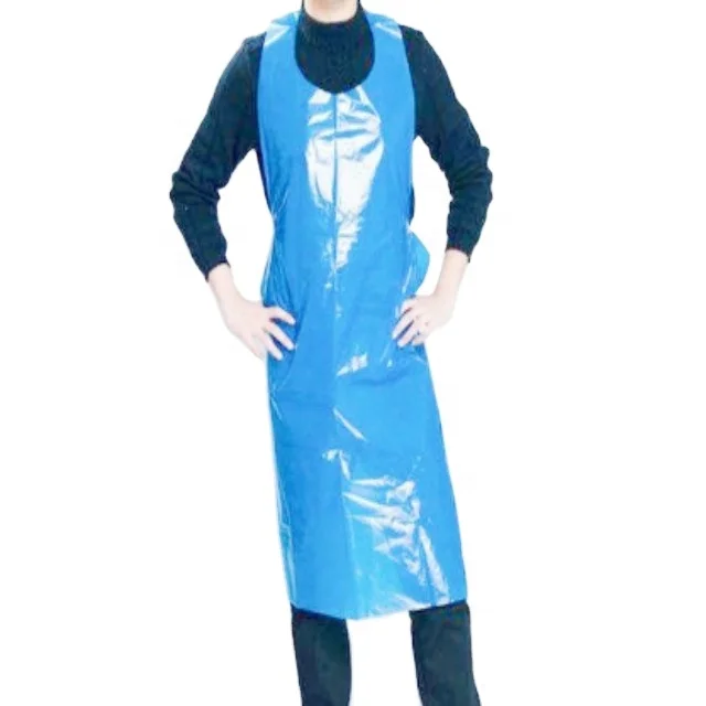 Plastic Polyethylene Waterproof Disposable Aprons For Cooking and Restaurant