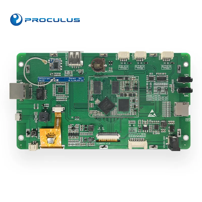 Proculus 7 0 'lcd индустрии панель производителей промышленной системы ЖК-дисплей дюймов сенсорный экран для android промышленный дисплей