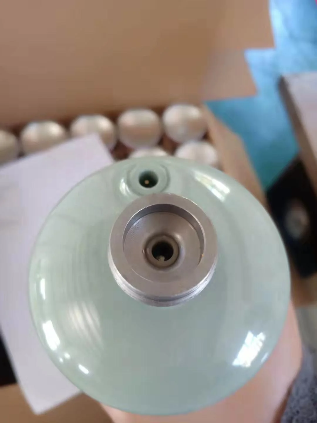 ISO11118 Standard CE Certificate 1kg Empty Refrigerant R410a R134a Gas Cylinders