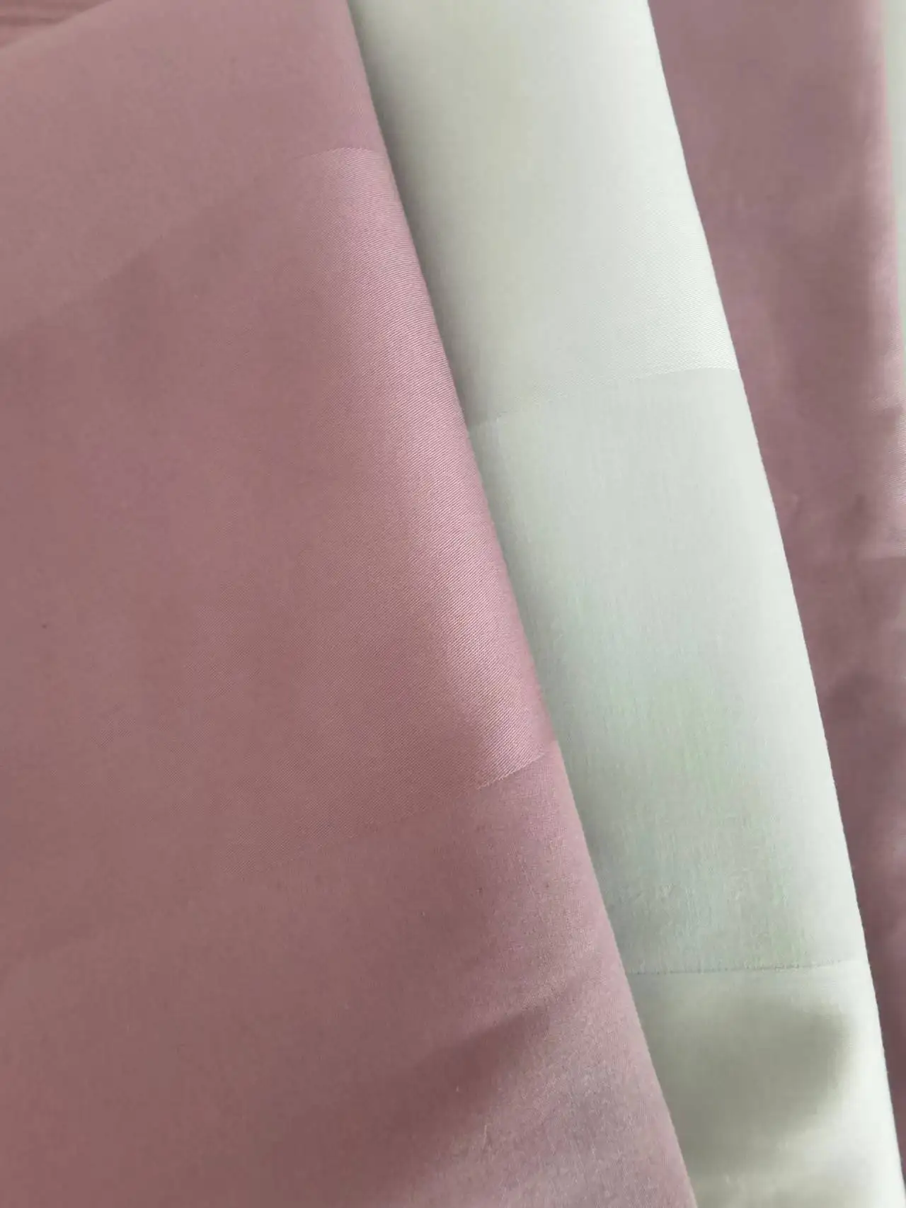 110inch 300TC Satin Stripe fabrics Home/hotel/hospital beddings Mercerize Fabric 100% Cotton Fabric 280cm width 60x40 173x120